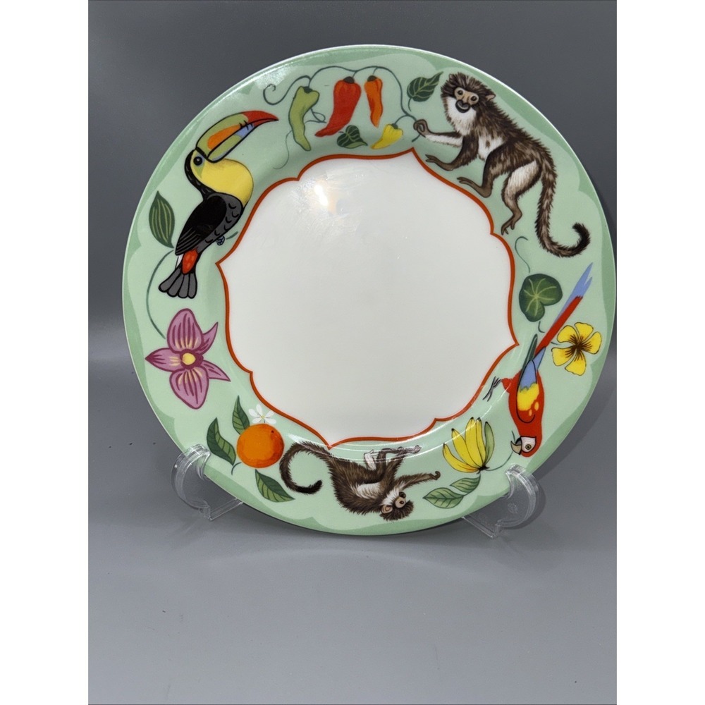 Lynn Chase Monkey Business Salad Plate 1178671